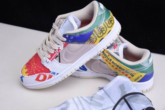 nike dunk low sp city market - da6125-900