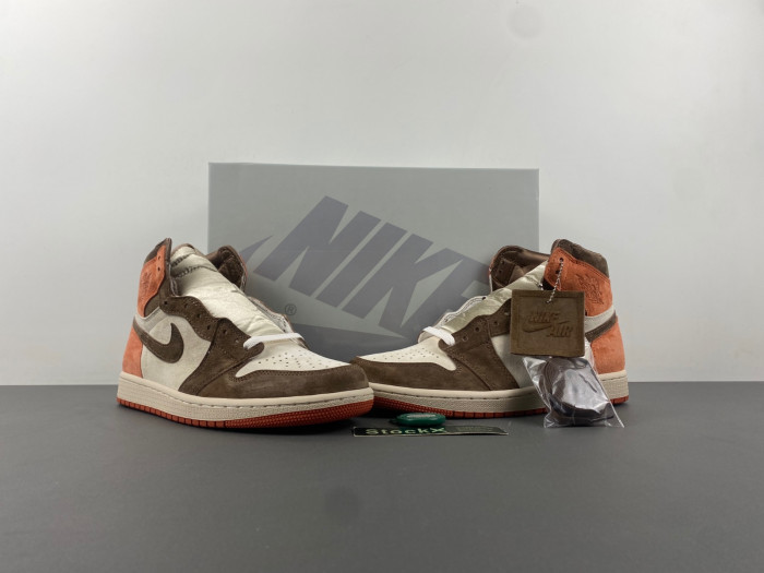 air jordan 1 retro high og wmns "dusted clay" fq2941-200