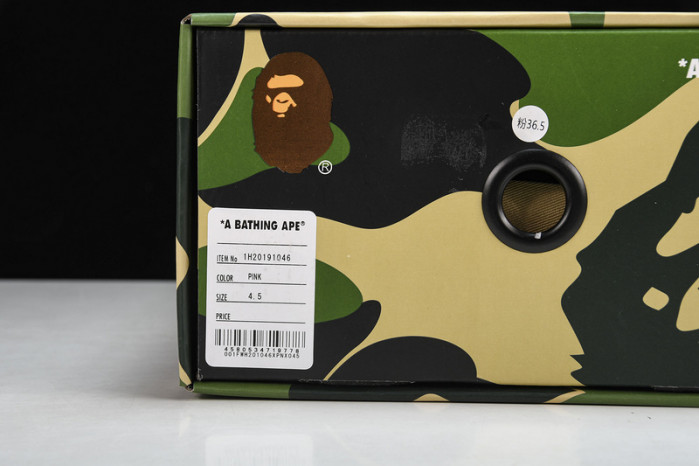 a bathing ape bape sta low copshoe bp-035
