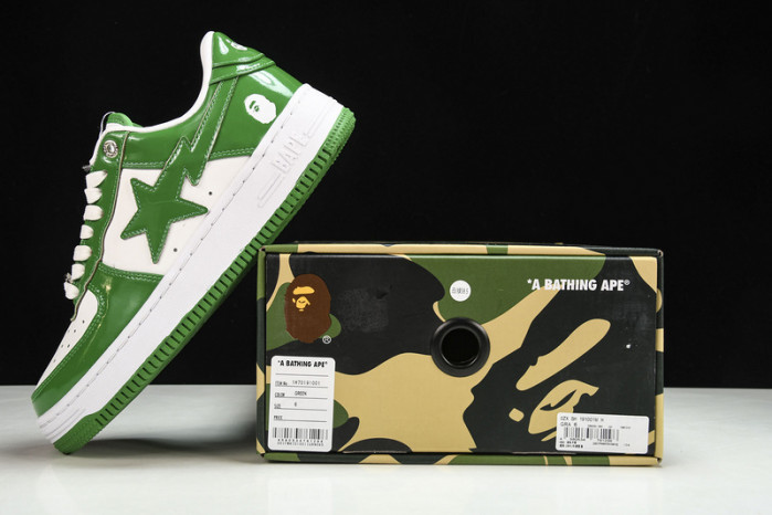 a bathing ape bape sta low copshoe bp-038