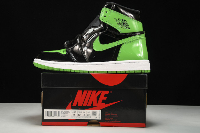 air jordan 1 high og patent pine green 555088-065