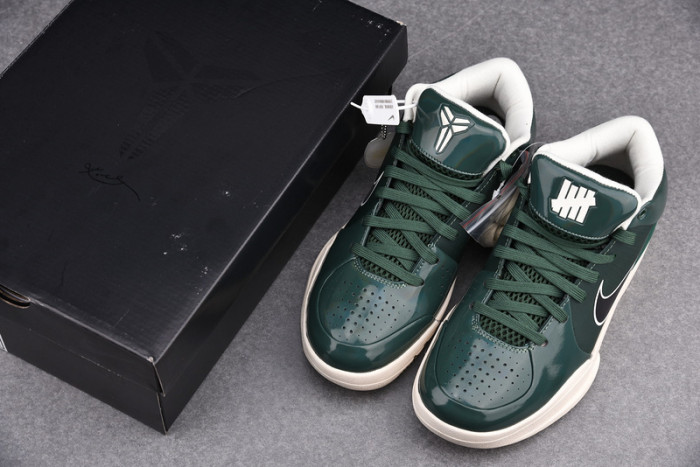 nike kobe 4 protro undefeated milwaukee bucks - cq3869-301