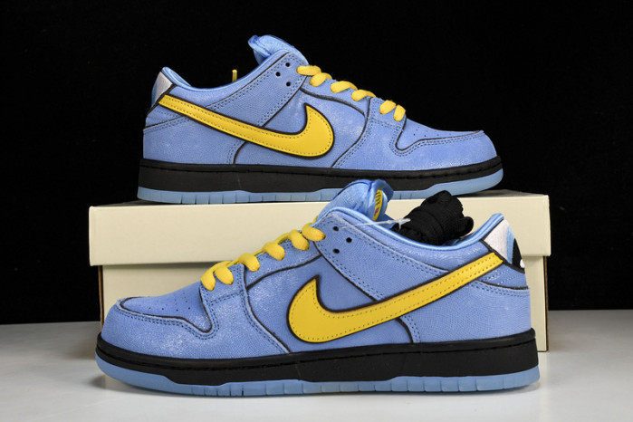 the powerpuff girls x nike sb dunk low “bubbles” fz8320-403