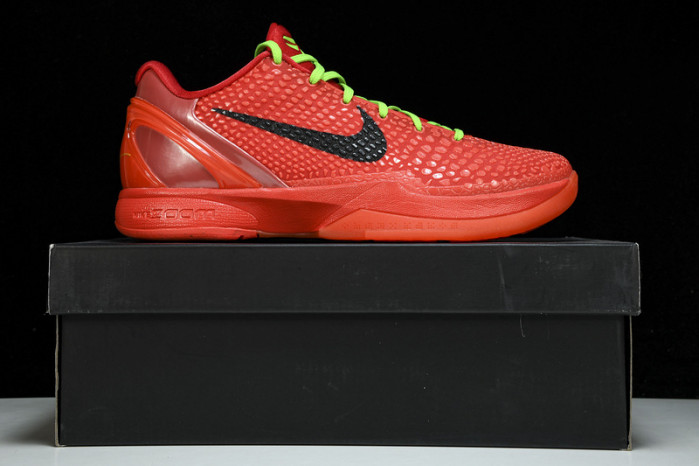 nike kobe 6 protro reverse grinch fv4921-600