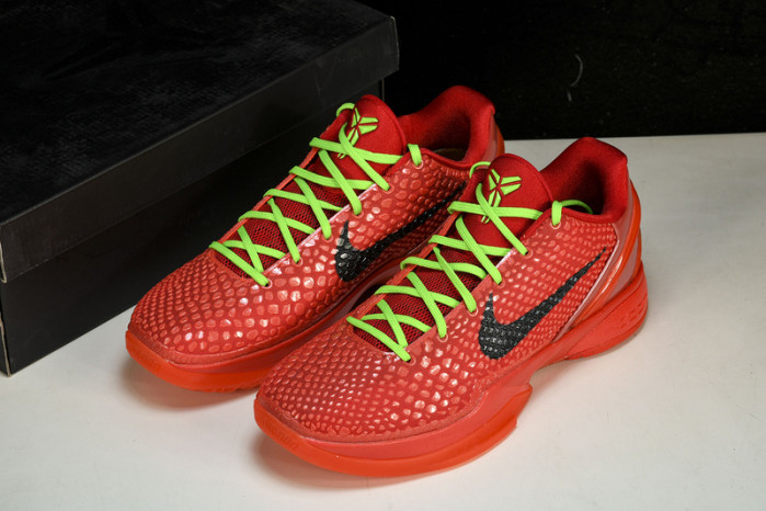 nike kobe 6 protro reverse grinch fv4921-600