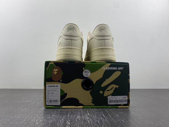 a bathing ape bape sta low copshoe bp-214
