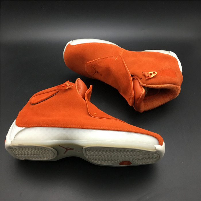 jordan 18 retro campfire orange - aa2494-801