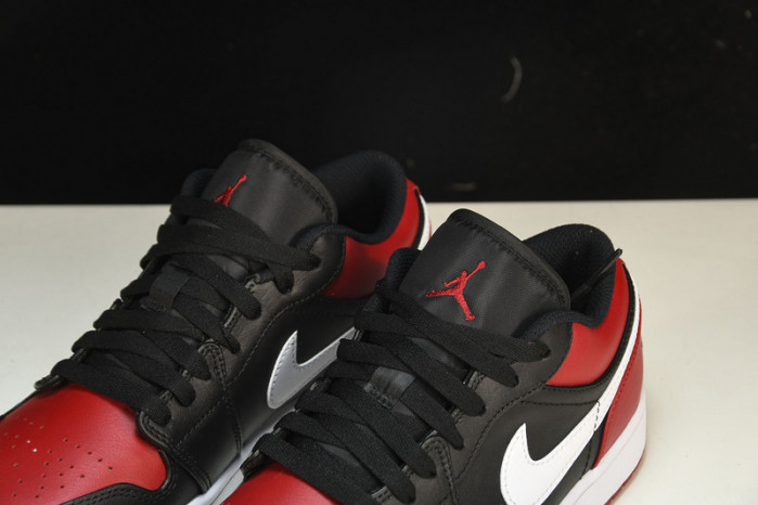 jordan 1 low alternate bred toe - 553558-066