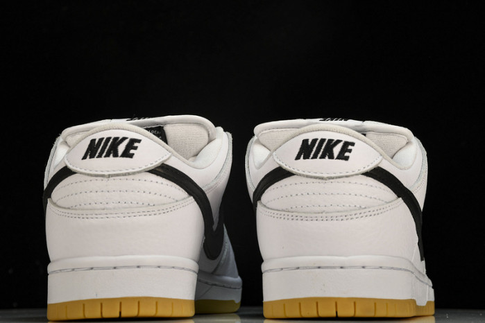 nike sb dunk low pro white gum - cd2563-101
