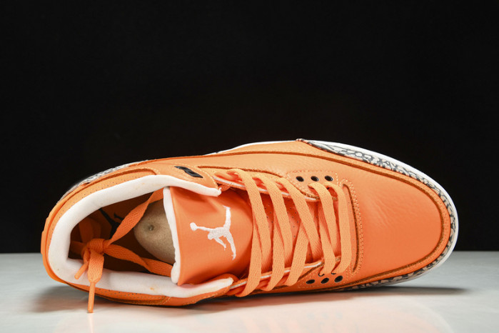 air jordan 3 retro "orange" ct8532-801