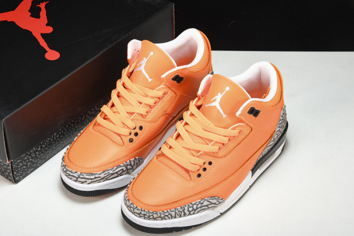 air jordan 3 retro "orange" ct8532-801