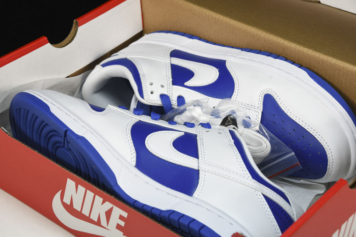 nike dunk low racer blue white - dd1391-401