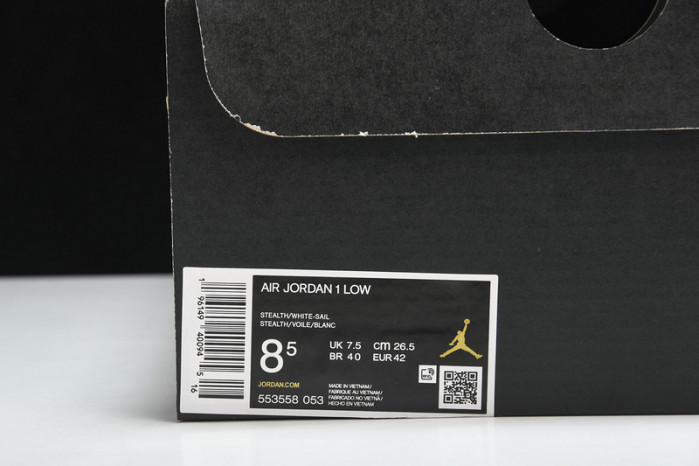 jordan 1 low shadow toe - 553558-052