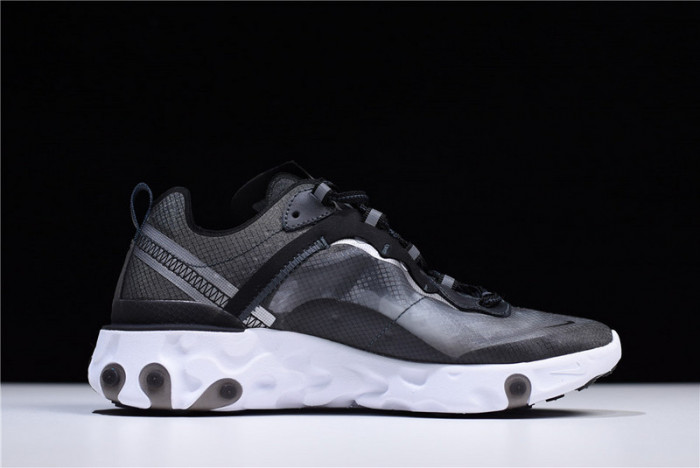 nike react element 87 black white | aq1090-001